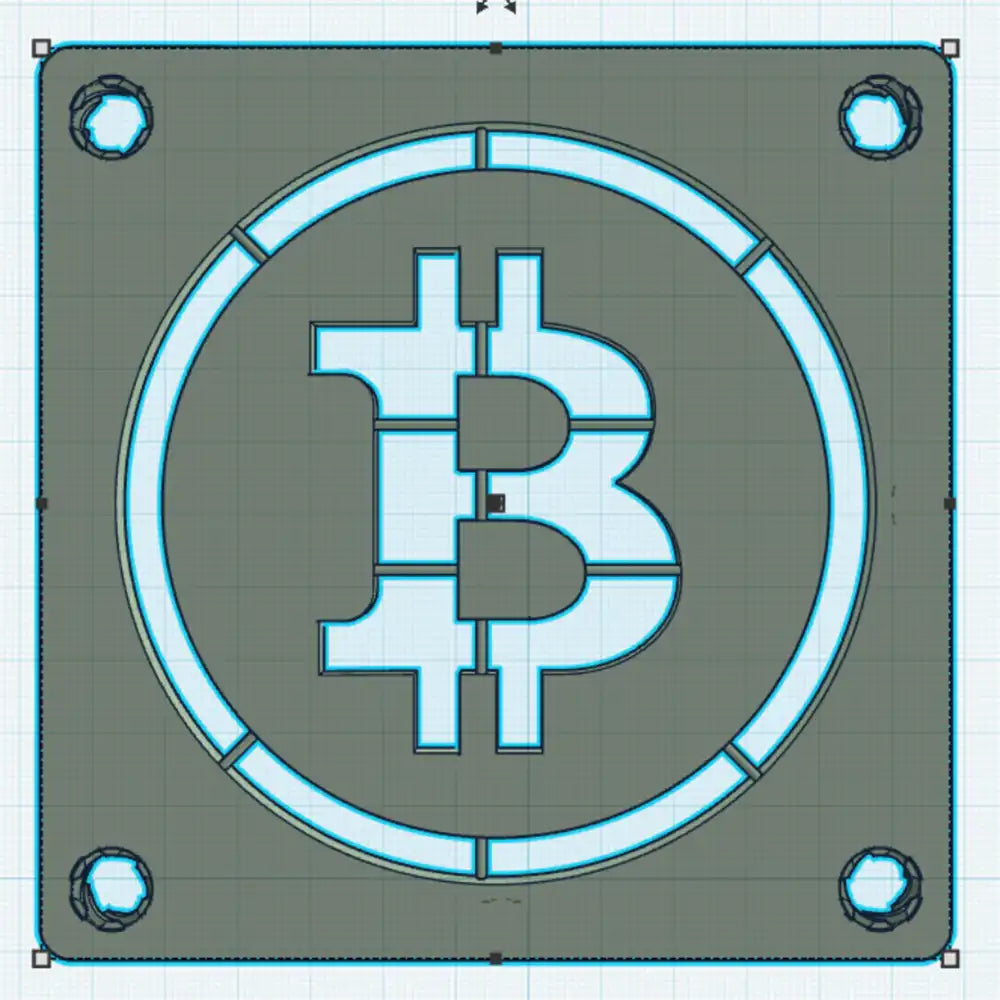 Bitcoin beeldmerk