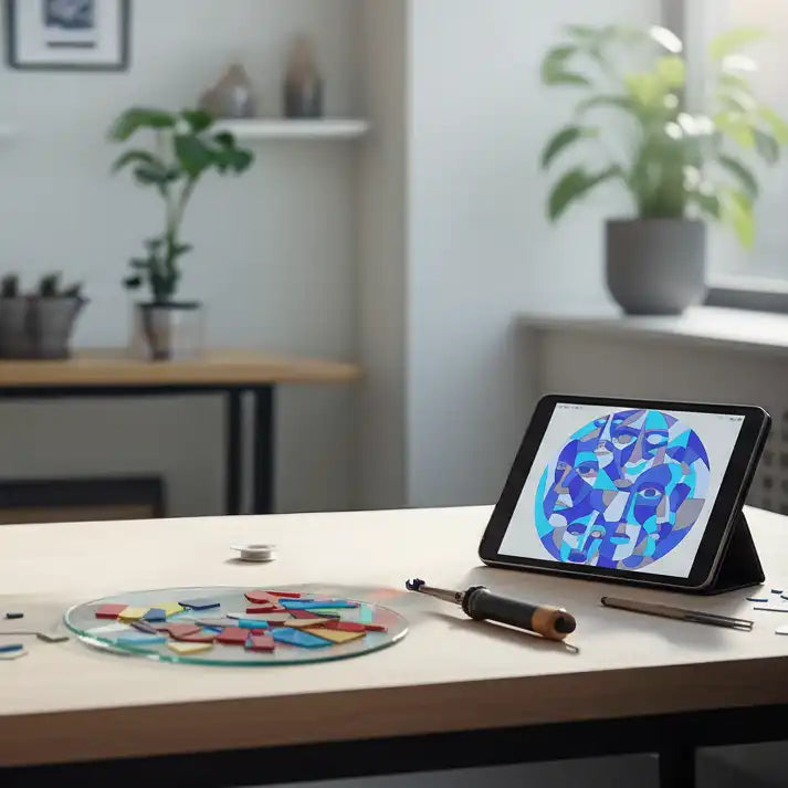 Ontdek de Kracht van Unieke Sjablonen voor Glaskunst