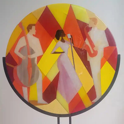 At the Club - geel rood