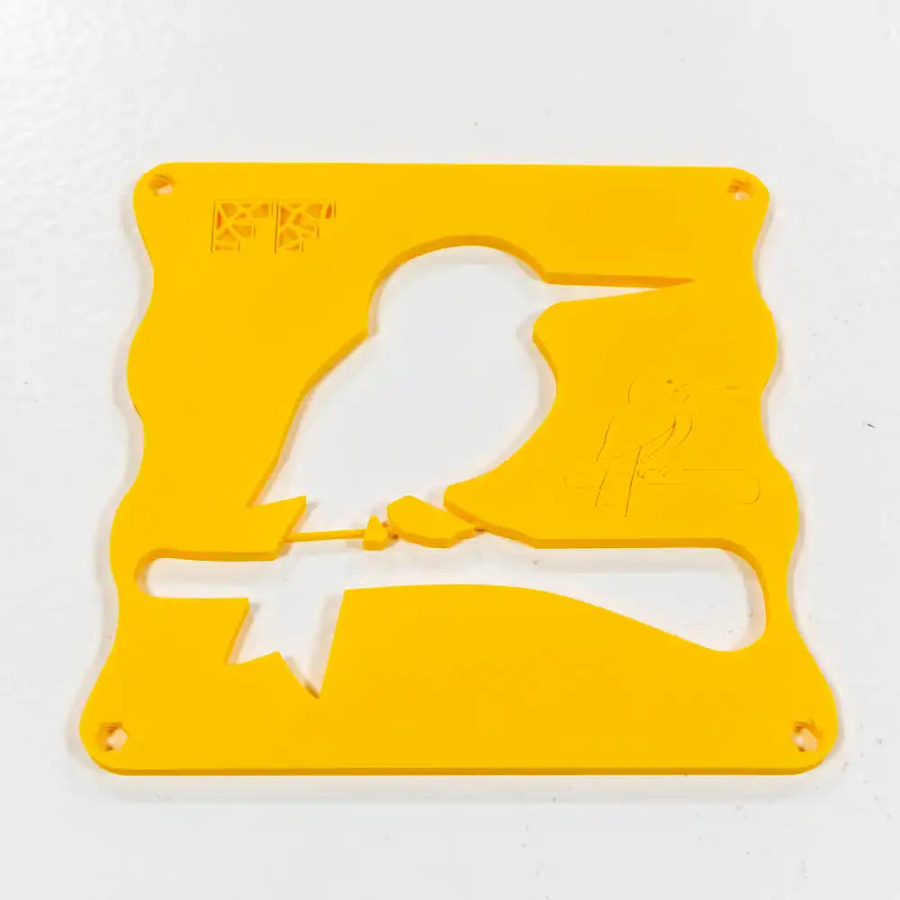 FritForming IJsvogel op tak