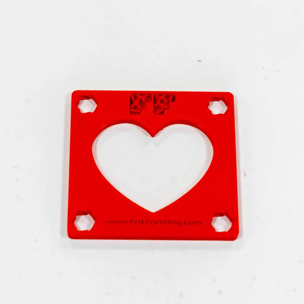 FritForm Hartje – Diverse formaten en diktes