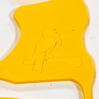 FritForming IJsvogel op tak