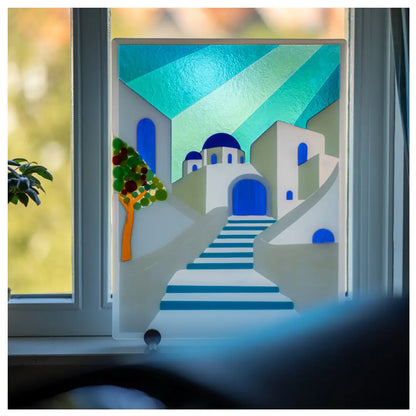 Grieks bergdorp - SOLD