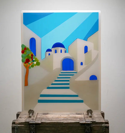 Grieks bergdorp - SOLD