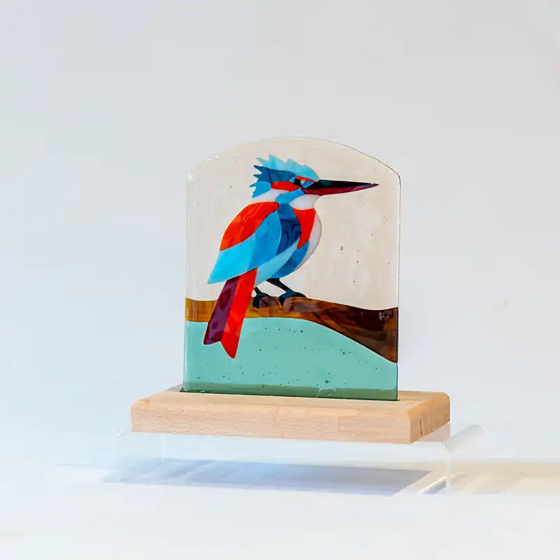 IJsvogel van glas