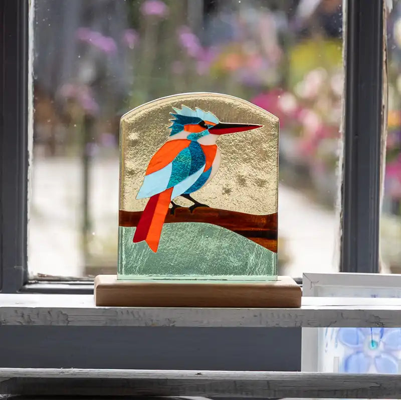 IJsvogel van glas