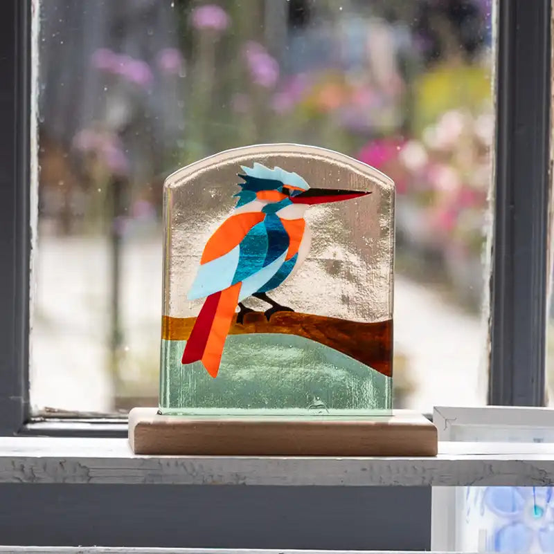 IJsvogel van glas