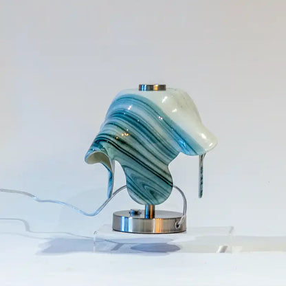 Lamp - Groen wit gestreept