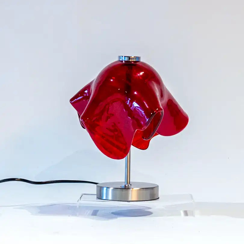 Lamp - Rood gestreept