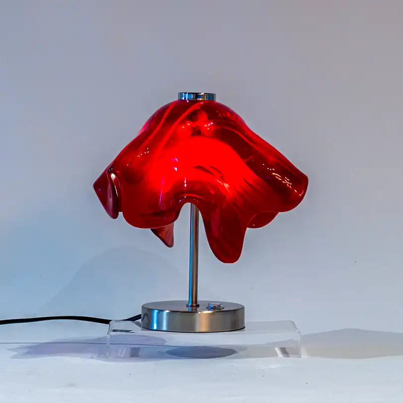 Lamp - Rood gestreept