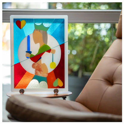 Unieke glaskunst - The King and his Queen