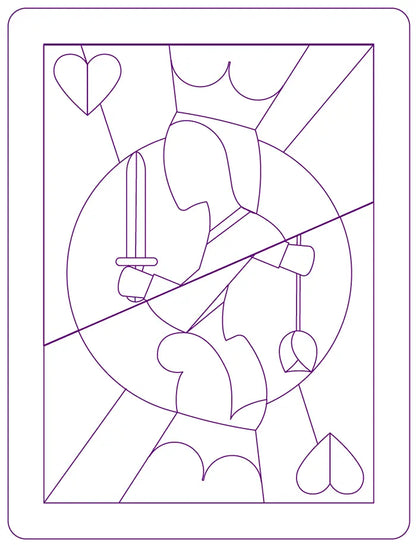 Unieke glaskunst - The King and his Queen