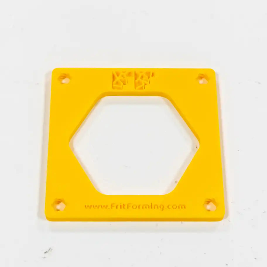 FritForming Hexagon – 125×125mm dikte 7mm