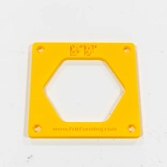 FritForming Hexagon – 125×125mm dikte 7mm